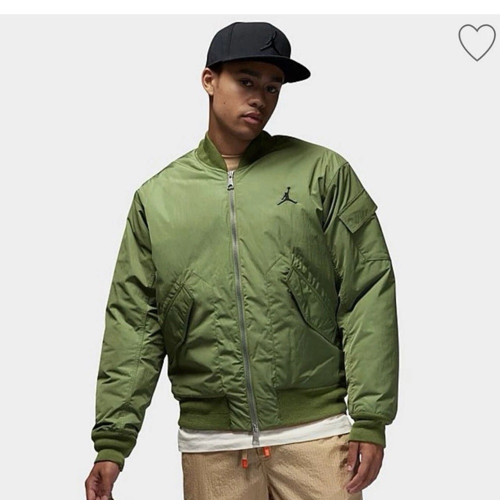 Jordan Men's Olive Bomber Jacket